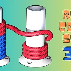 play Rope Color Sort 3D